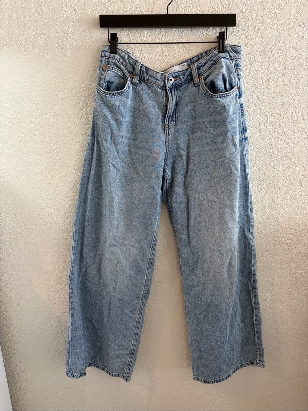 Ardene Light Blue Wide Leg Jeans